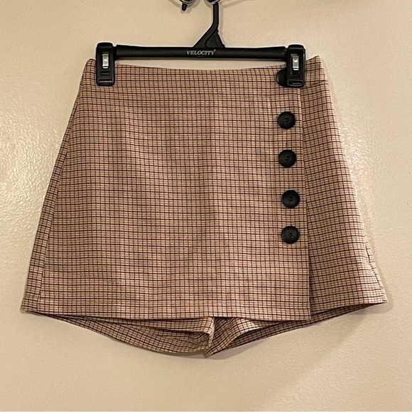 TWIIN by PRINCESS POLLY Deny Mini Skort in Orange Multi‎ - Picture 1 of 5